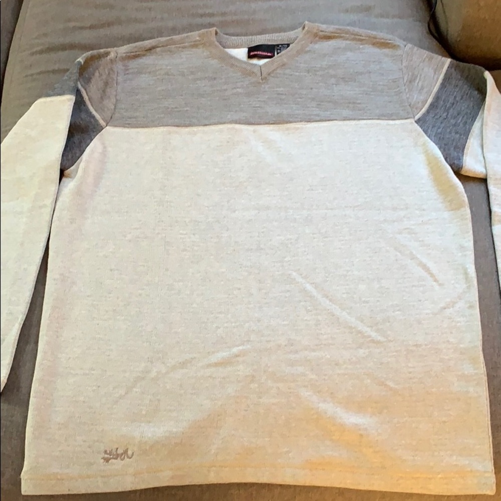 Men’s Quiksilver V-Neck Sweater XL
